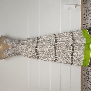 Venus Tiered, Tassel, Flowy, Maxi, Lined, Halter Dress Tall Girl approved
